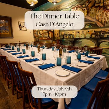 Cover Image for The Dinner Table at Casa D’Angelo (Little Italy)