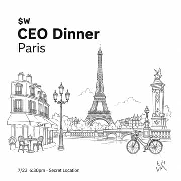 Cover Image for CEO Dinner · Paris