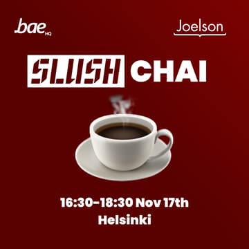 Cover Image for SLUSH Chai with Bae HQ | Joelson