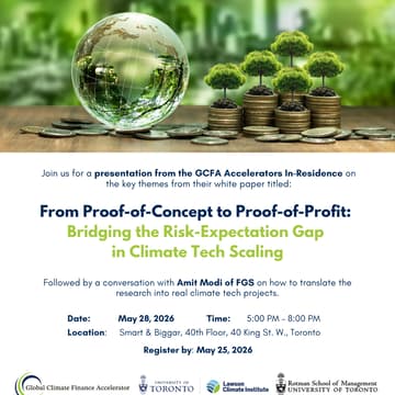 Cover Image for From Proof-of-Concept to Proof-of-Profit: Bridging the Risk-Expectation Gap in Climate Tech Scaling