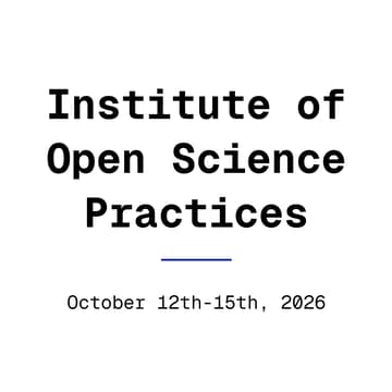 Cover Image for The Institute of Open Science Practices
