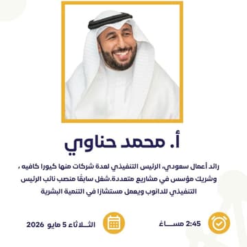 Cover Image for ثلوثية ريادي | أ.محمد حناوي