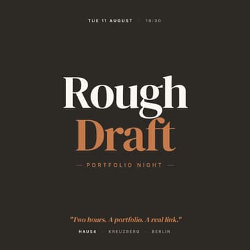 Cover Image for Portfolio Night
