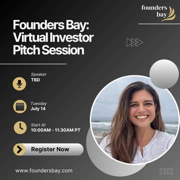 Cover Image for Founders Bay: Virtual Investor Pitch Session