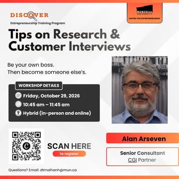 Cover Image for ETP Fall: Tips on Research & Customer Interviews