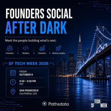 Cover Image for Founders Social After Dark — #SFTechWeek