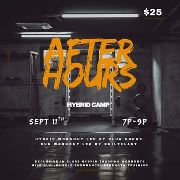 Cover Image for AFTER HOURS HYBRID CAMP