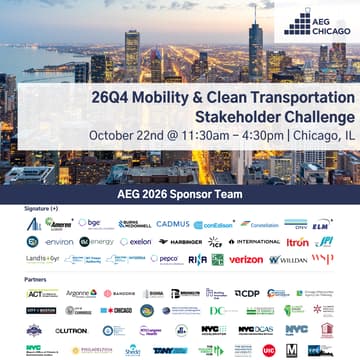 Cover Image for AEG Chicago 26Q4 Mobility & Clean Transportation Stakeholder Challenge