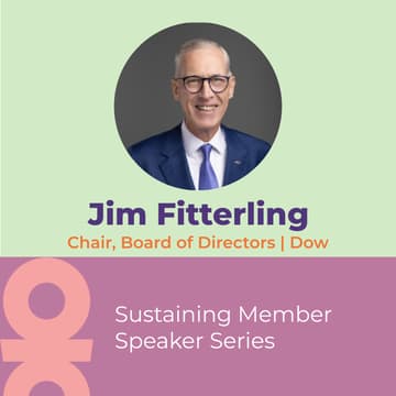 Cover Image for Speaker Series: Jim Fitterling, Chair, Board of Directors, Dow
