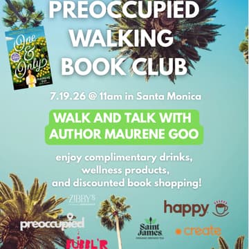 Cover Image for Preoccupied LA Walking Book Club with Maurene Goo