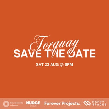 Cover Image for 🏵 Torquay: Save The Date