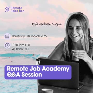 Cover Image for Remote Job Academy Q&A