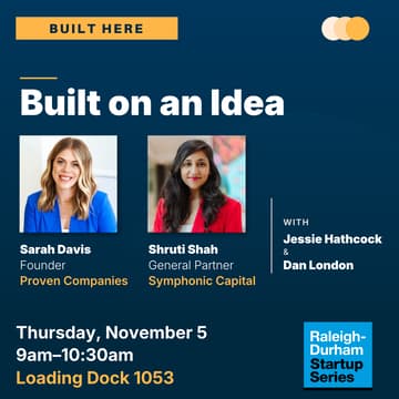 Cover Image for [BUILT HERE] Built on an Idea