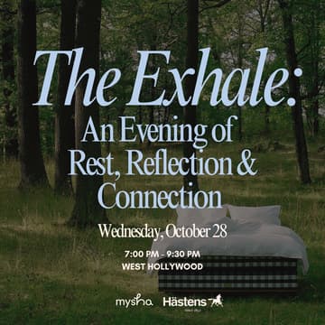 Cover Image for LA: The Exhale —An Evening of Rest, Reflection & Connection