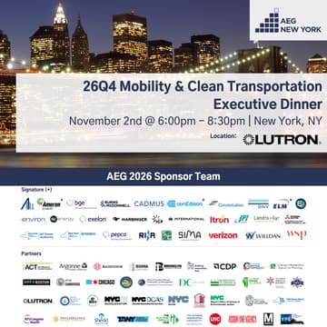 Cover Image for 26Q4 New York Executive Dinner: Mobility & Clean Transportation