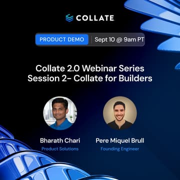 Cover Image for Collate 2.0 Demo Webinar Series: Session 2- Collate for Builders