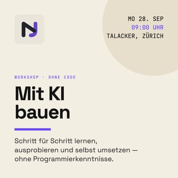 Cover Image for Mit KI bauen: Dein erstes digitales Tool – ohne Programmierkenntnisse