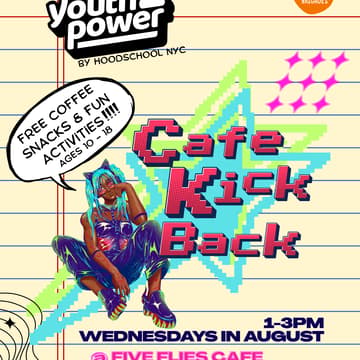 Cover Image for Youth2Power Cafe Kick Back