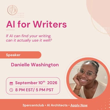 Cover Image for AI for Writers