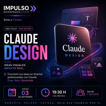 Cover Image for Claude Design: convierte tus ideas en diseños profesionales