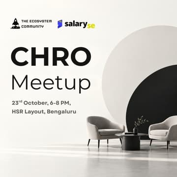 Cover Image for CHRO Meetup - HSR, Bengaluru