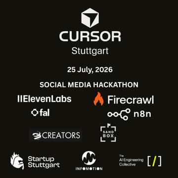 Cover Image for Cursor Hackathon Stuttgart | Social Media Hack