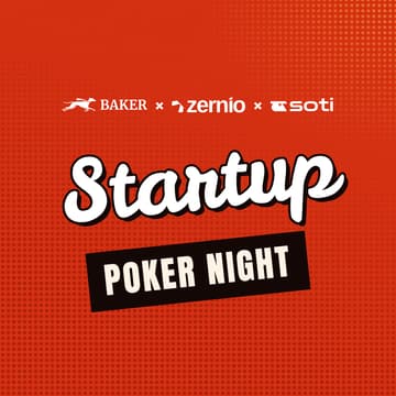 Cover Image for Zernio × Baker · Startup Poker Night