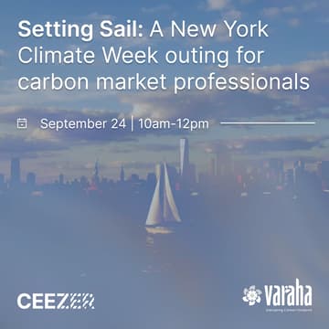 Cover Image for Setting Sail: A New York Climate Week outing for carbon market leaders