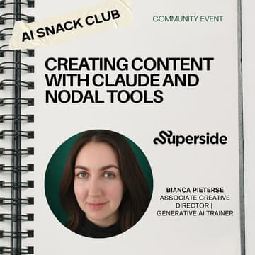 Cover Image for Creating Content with Claude and Nodal Tools