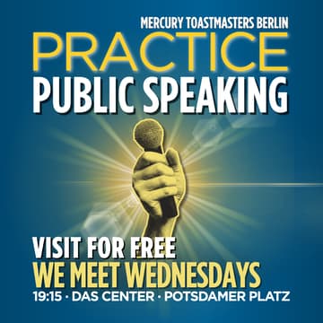 Cover Image for Practice Public Speaking in English | Guests Welcome