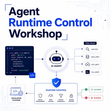 Cover Image for Agent Runtime Control Workshop (Online)