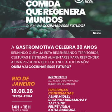 Cover Image for Gastromotiva: Comida que regenera mundos