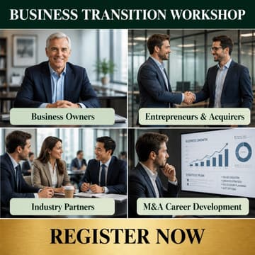 Cover Image for Third Thursday: The Business Transition Workshop