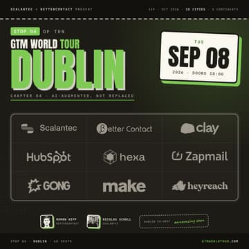 Cover Image for GTM World Tour · Dublin