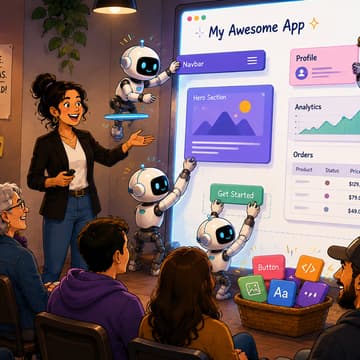 Cover Image for 🤖AI Show & Tell: Vibe Coding for Non-Technical Builders! 🚀
