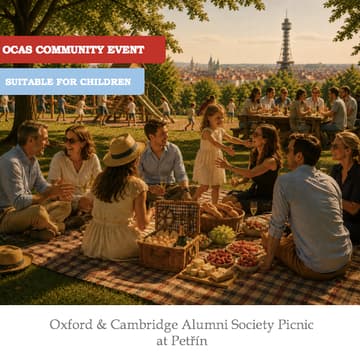 Cover Image for Oxford & Cambridge Alumni Society Picnic at Petřín