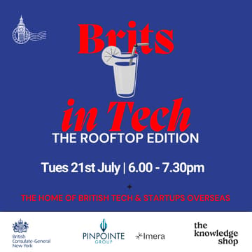 Cover Image for Meet us on the Roof! Brits in Tech & The Great British Business Club