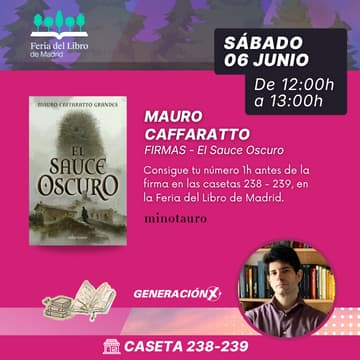 Cover Image for [FLM 26] Firmas "El Sauce Oscuro" con Mauro Caffaratto