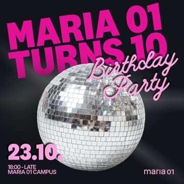 Cover Image for Maria 01 Turns 10: Join the Party!