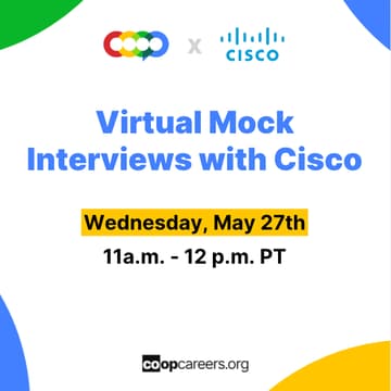 Cover Image for Virtual Mock Interviews with Cisco
