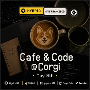 Cover Image for cafe & code at Corgi