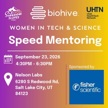 Cover Image for BioHive's Women in Tech & Science: Speed Mentoring