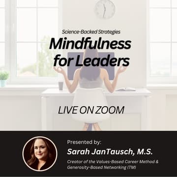 Cover Image for Mindfulness for Leaders