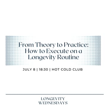 Cover Image for From Theory to Practice: How to Execute on a Longevity Routine