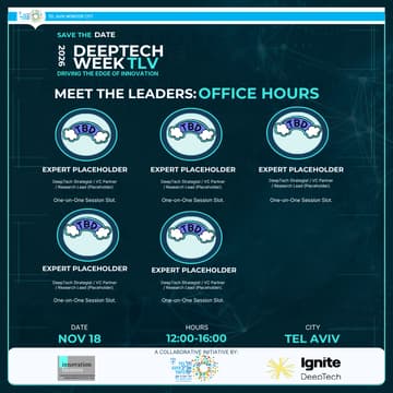 Cover Image for DeepTech Office Hours