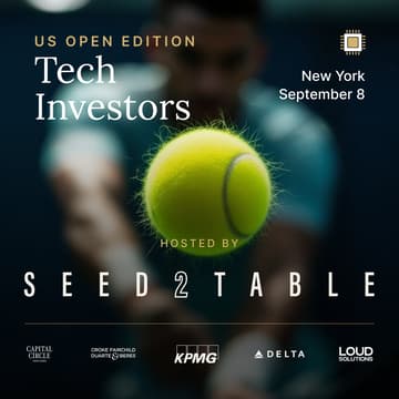 Cover Image for Seed2Table – Pitch+Dinner for Tech Investors