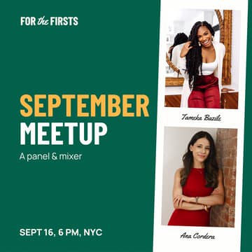 Cover Image for For the Firsts: September Meetup