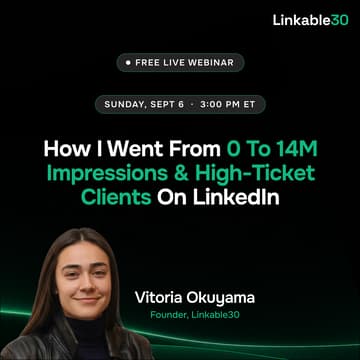 Cover Image for How I Went From 0 To 14M Impressions & High-Ticket Clients On LinkedIn