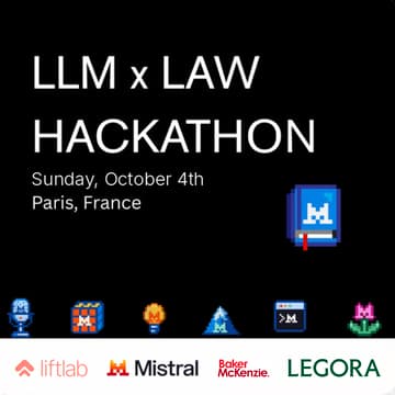 Cover Image for LLM x Law Hackathon in Paris #2