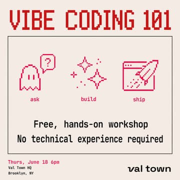 Cover Image for Vibe Coding 101 (NYC)